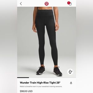 Wunder train LULU leggings